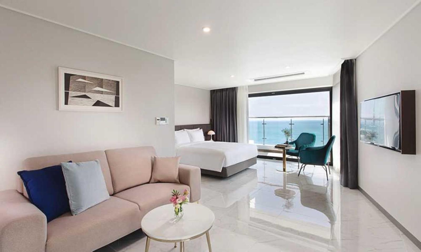 Busan Yeongmu Parade Hotel Haeundae Beach Exterior foto