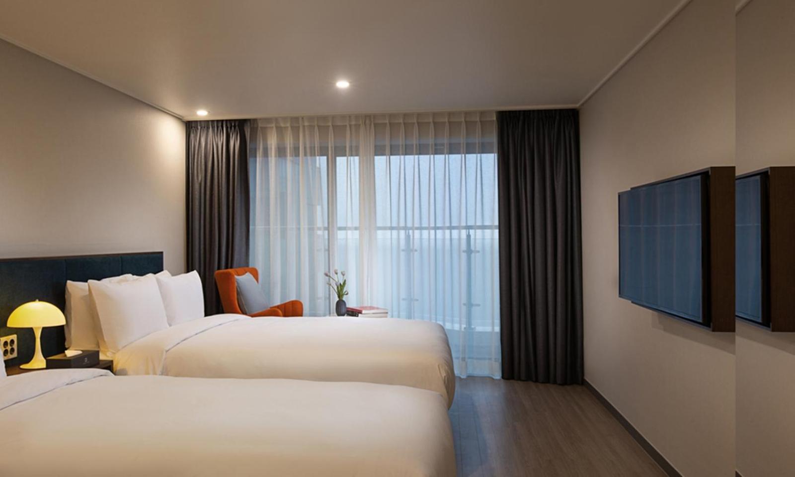 Busan Yeongmu Parade Hotel Haeundae Beach Exterior foto