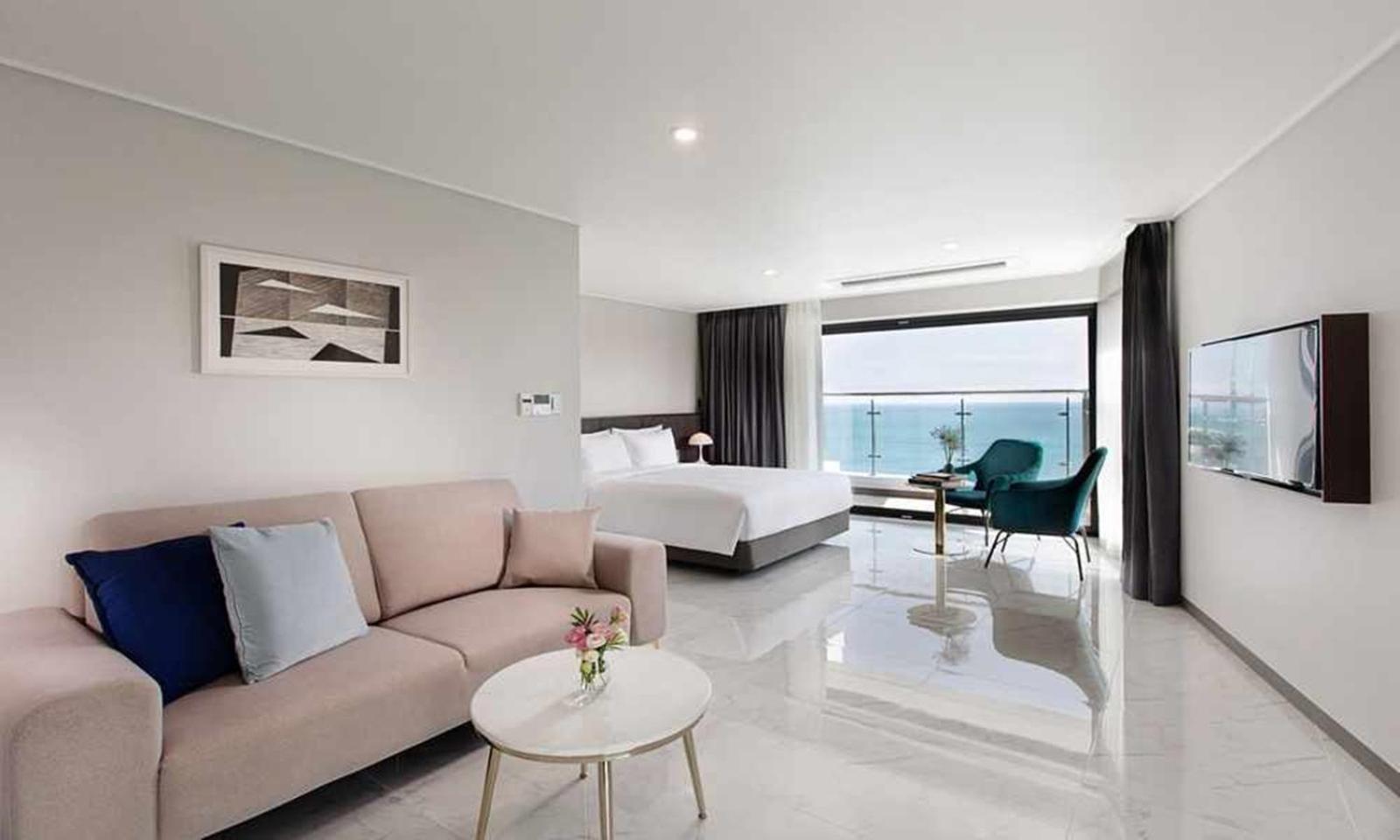 Busan Yeongmu Parade Hotel Haeundae Beach Exterior foto